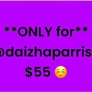 **ONLY FOR @daizhaparrish
